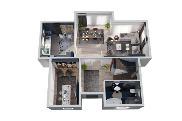 Zafer 192 m² çelik ev tasarımı