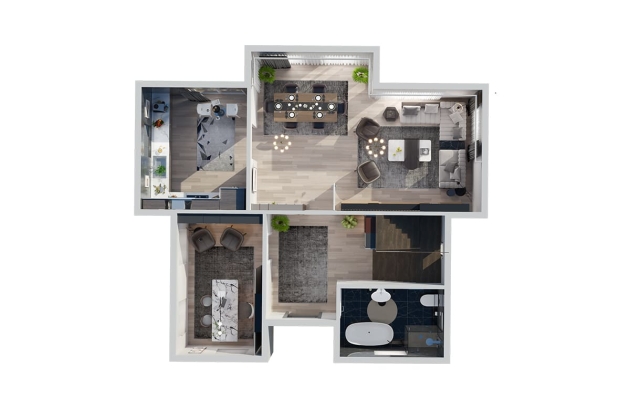 Lüks çelik ev projesi Zafer 192 m²