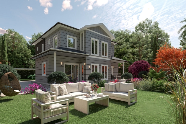 Prefabrik çelik ev modeli Zafer 192 m²