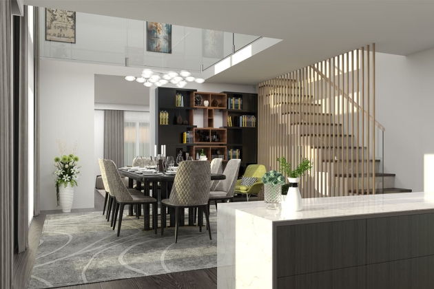 Prefabrik çelik ev modeli Asalet 312 m²