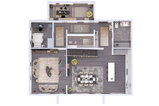 Estetik ve sağlam çelik ev Asalet 312 m²