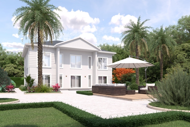 Minimalist çelik ev modeli Asalet 312 m²