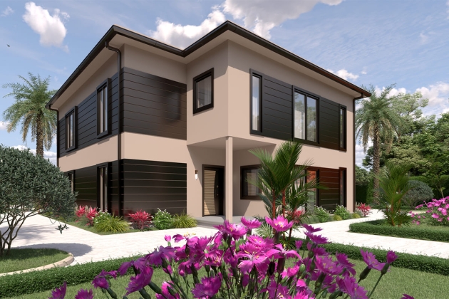 Sustainable steel house Nobility 312 m²