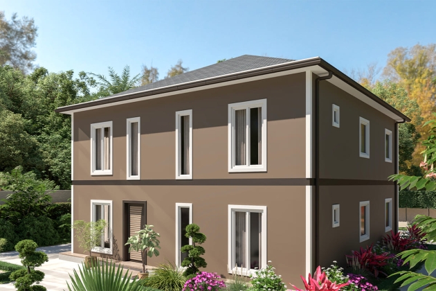 Highly insulated steel house Monarch 224 m²