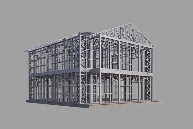 Modern steel house Monarch 224 m²