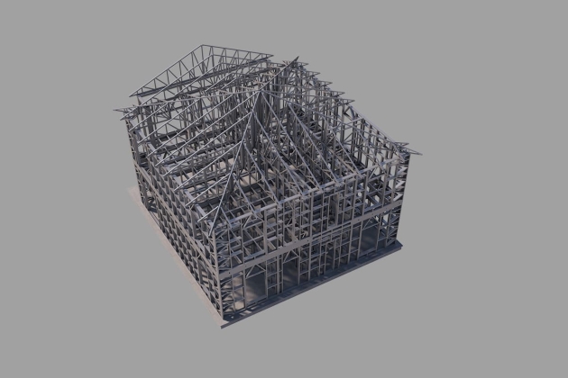 Stylish and durable steel house Monarch 224 m²