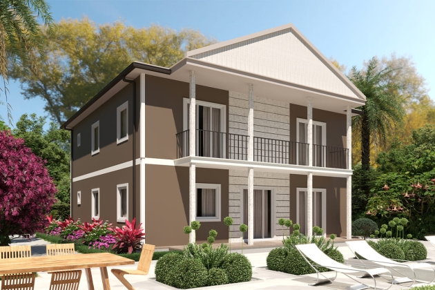 Enerji verimli çelik ev Monark 224 m²