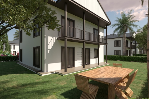 Monark 224 m² modern çelik ev