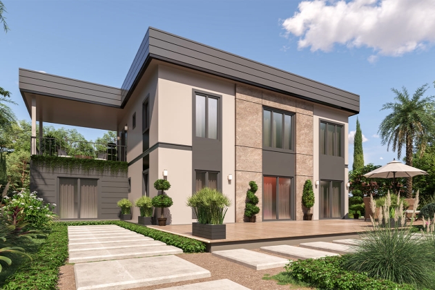 Casa de acero espaciosa y cómoda Sultán 274 m²