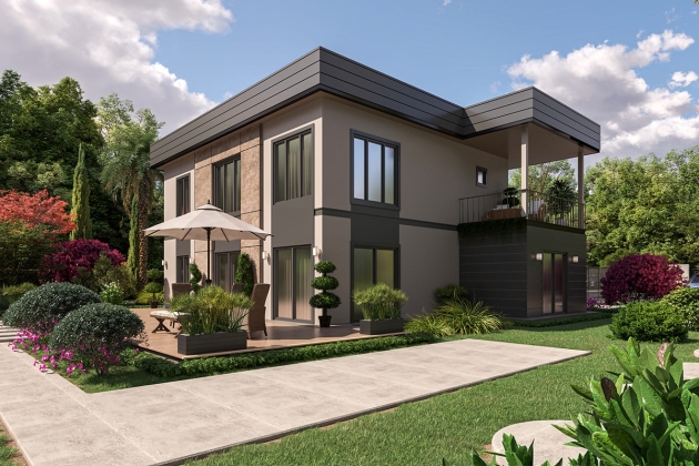 Una casa que destaca por su arquitectura Sultán 274 m²