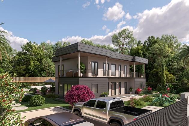 High-tech steel house Sultan 274 m²