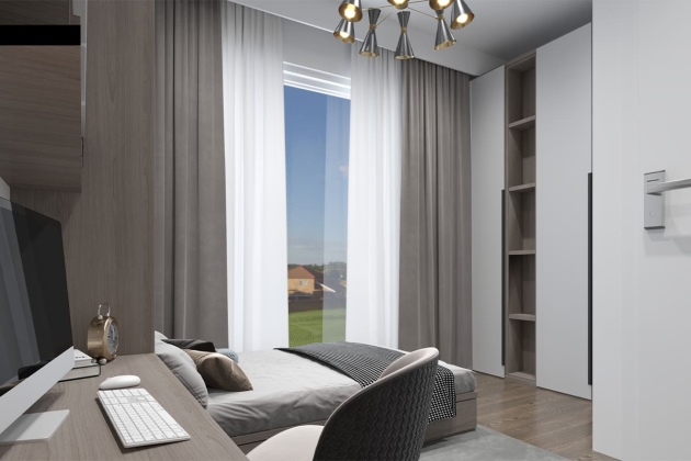 Casa de acero sostenible Sultán 274 m²