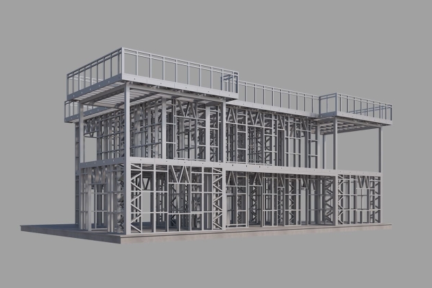 Modern steel house Sultan 274 m²