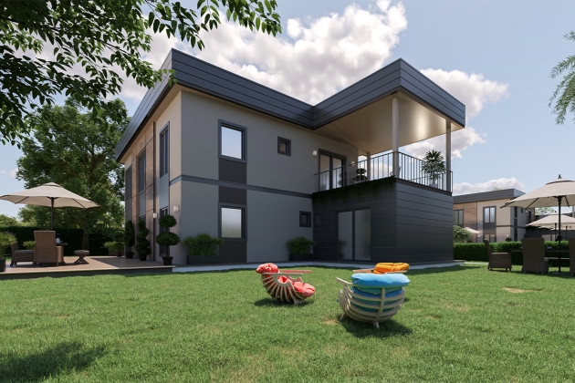 Yüksek izolasyonlu çelik ev Sultan 274 m²