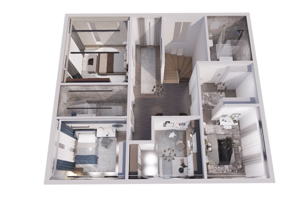 Özel çelik ev Sultan 274 m²